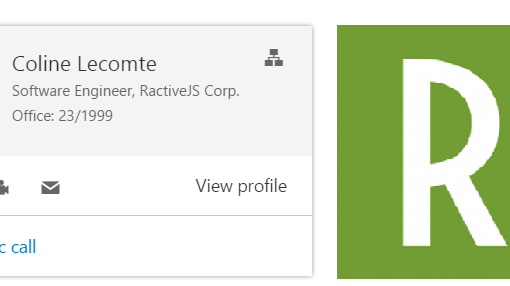 RactiveJS Components